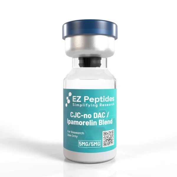 CJC-no DAC / Ipamorelin Blend 5mg/5mg – Research-Grade Compound in Sterile Vial